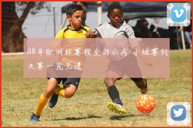 08年欧洲杯赛程全部公布 小组赛到决赛一览无遗
