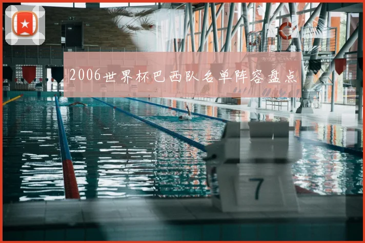 2006世界杯巴西队名单阵容盘点