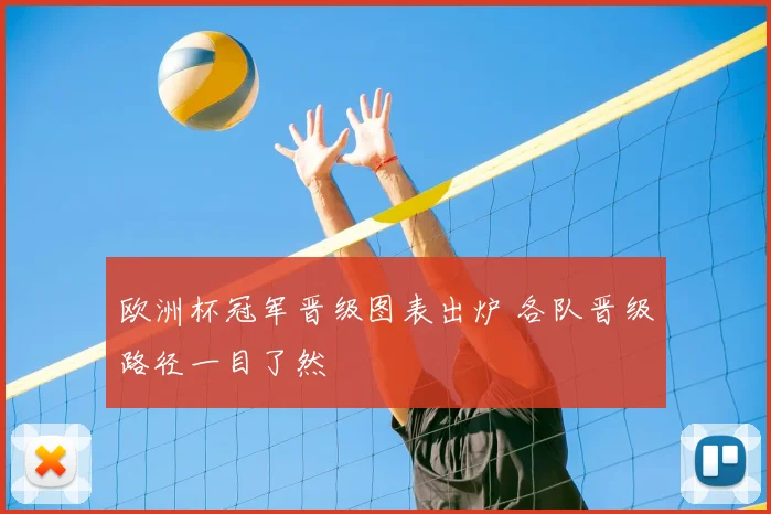欧洲杯冠军晋级图表出炉 各队晋级路径一目了然
